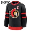 Ottawa Senators Hockeydrakt Fanatics Premium Brady Tkachuk 2024-25 Svart Hjemme - Barn